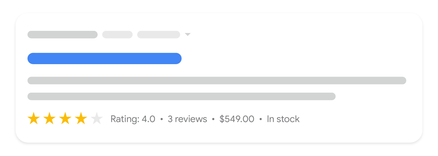 data terstruktur produk